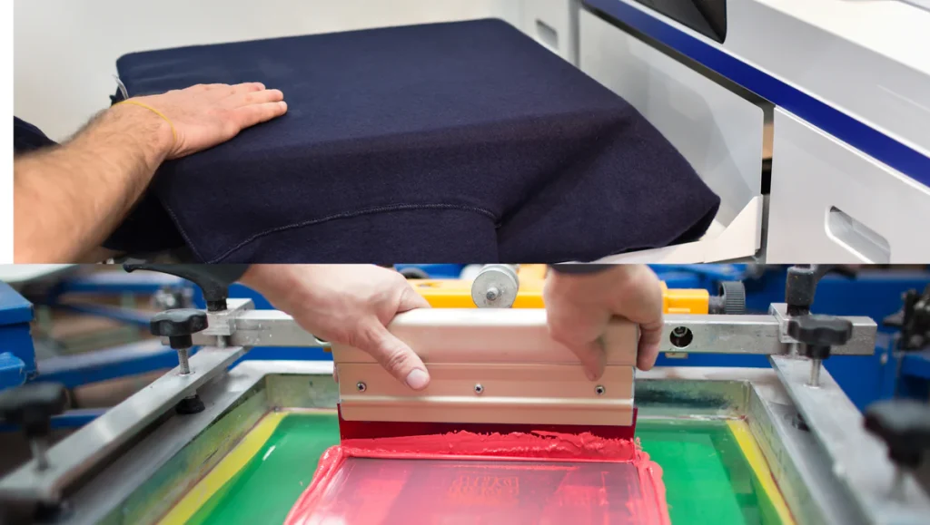 A Comprehensive Guide to Screen Printing vs. Direct-to-Garment Printing