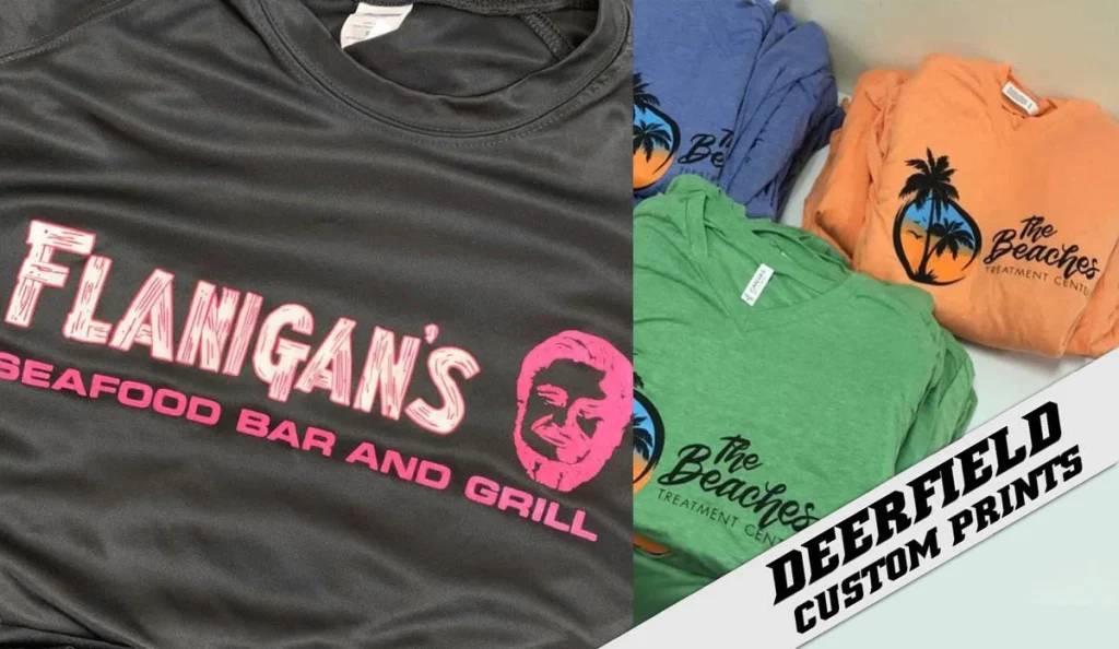 Logo Print Custom T-Shirt Service
