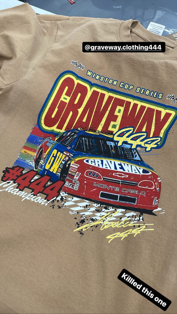 best shirts for dtg printing - racecar shirts