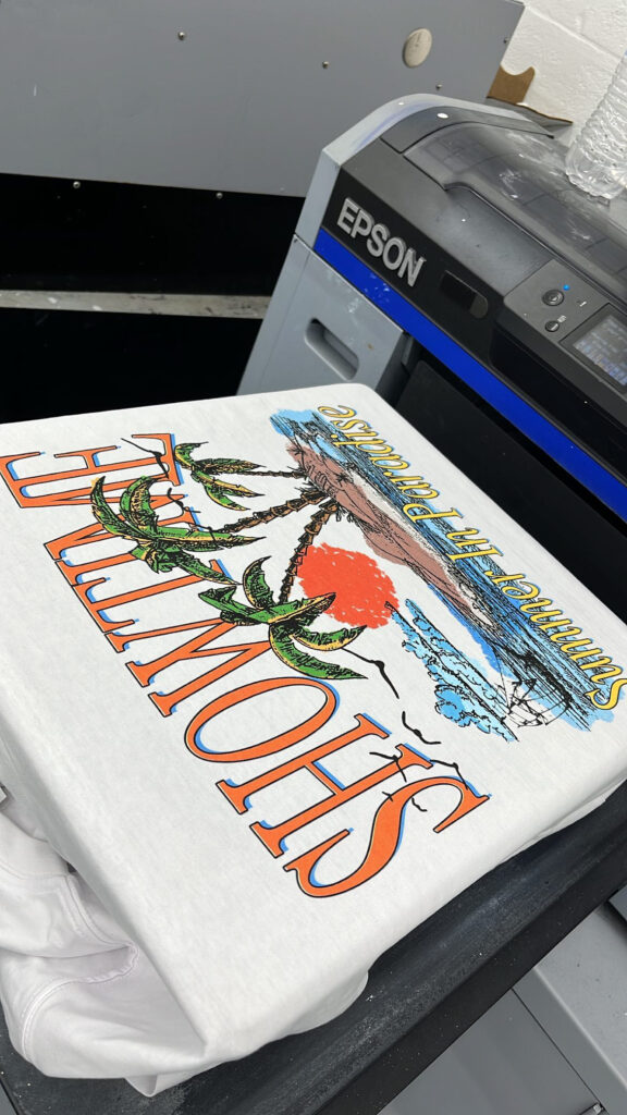 best shirts for dtg printing - showtime