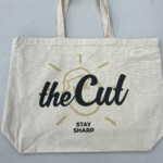 screen printed tote bag