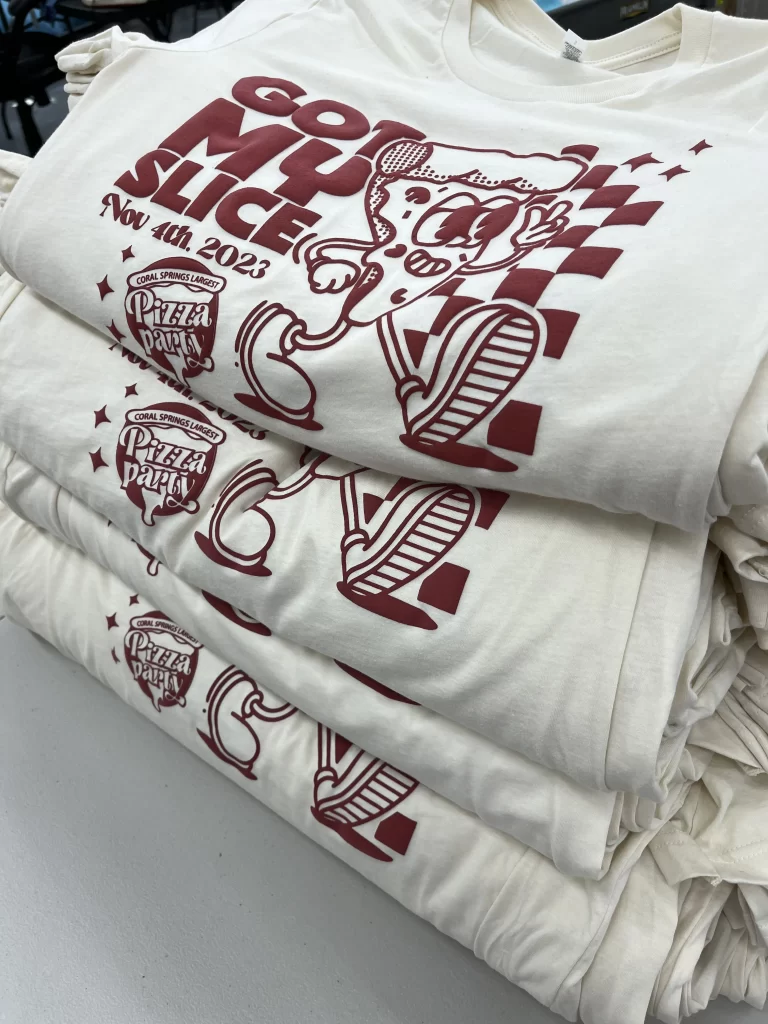1 COLOR Puff Screen PRINT