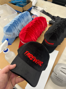 Hat embroidery6