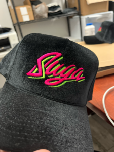 Hat embroidery8