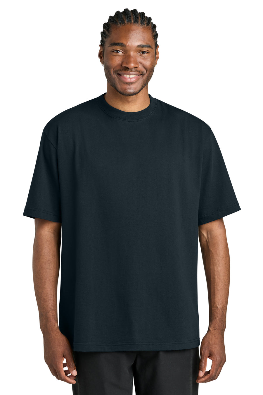 District DT7075 7 oz Gritty Tee custom printed