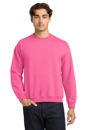 Gildan 18000 Safety Pink