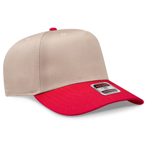 Otto 31-069 cap Red/Kha