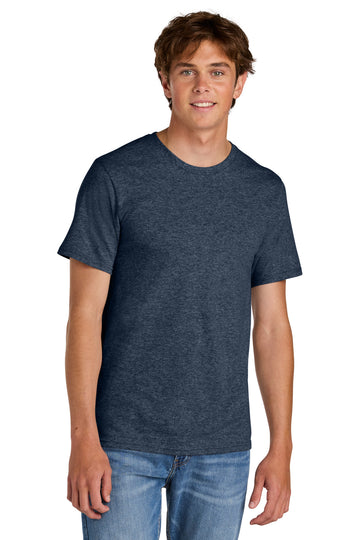 Port & Company PC43 Heather Navy