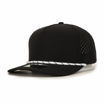 1010 rope hat Black