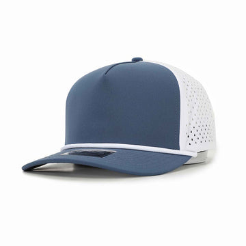 1010 rope hat Deep Blue / White