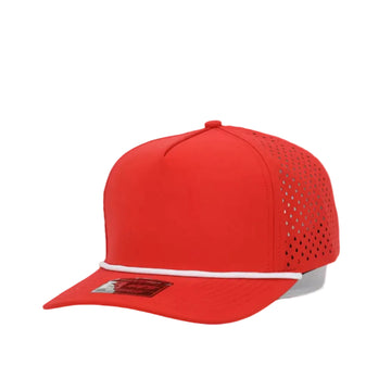 1010 rope hat Red