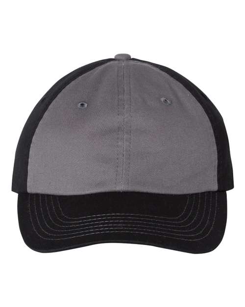 VC300A dad hat Charcoal/Black