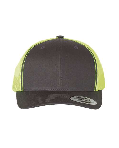 YP 6606 trucker Charcoal/Neon Green