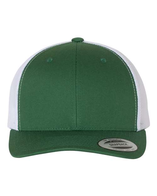 YP 6606 trucker Evergreen/White