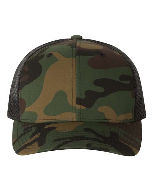 YP 6606 trucker Green Camo/Black