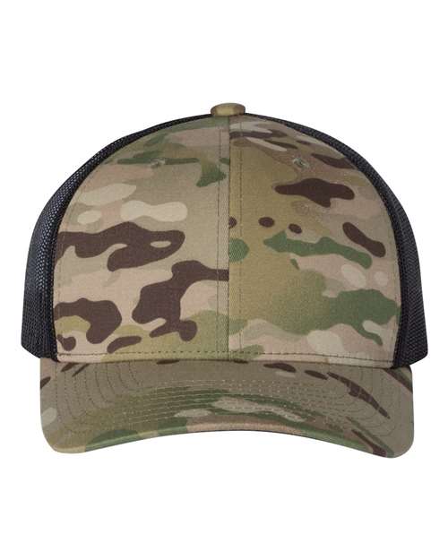 YP 6606 trucker Multicam Green/Black